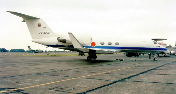 Framed Print : Gulfstream IV 75-3252 Framed Print : Gulfstream IV 75-3252