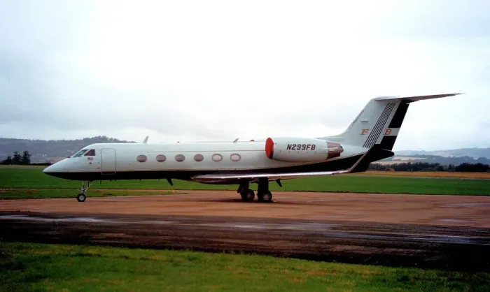 Framed Print : Gulfstream IV N299FB Framed Print : Gulfstream IV N299FB