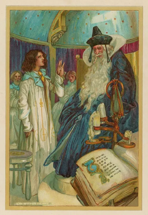 Framed Print : GULLIVER IN LAPUTA