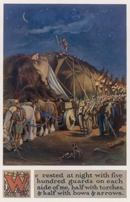Framed Print : Gulliver Transported Framed Print : Gulliver Transported