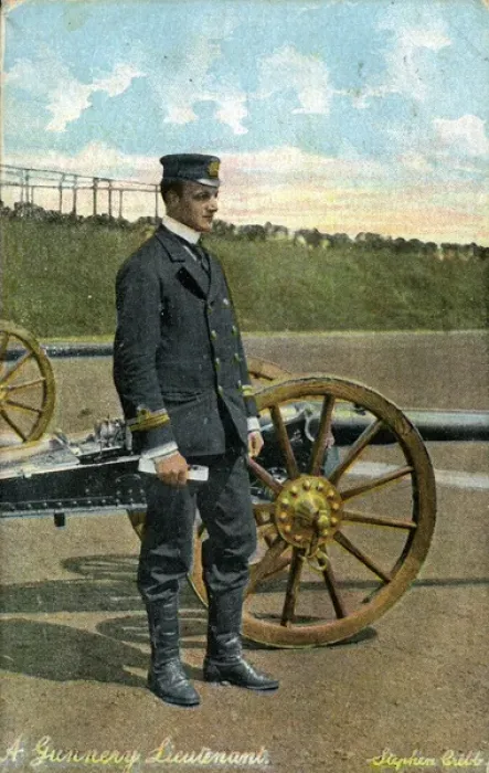 Framed Print : A Gunnery Lieutenant Framed Print : A Gunnery Lieutenant