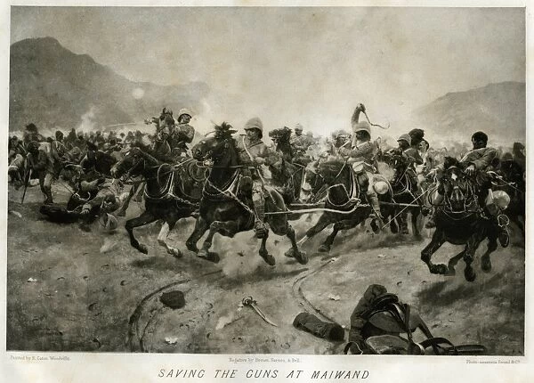 Guns at Waiwand 1880