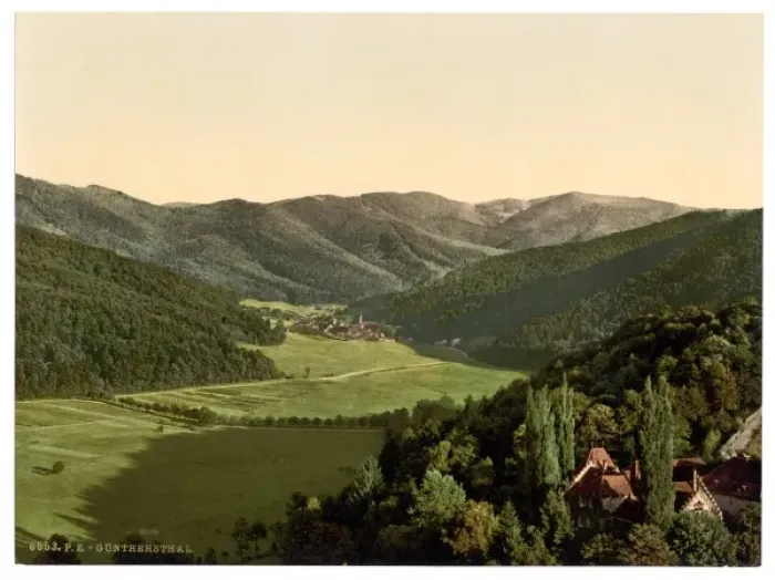 Framed Print : Gunthers Valley, Black Forest, Baden, Germany Framed Print : Gunthers Valley, Black Forest, Baden, Germany