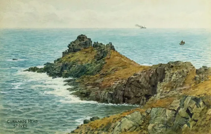 Framed Print : Gurnard's Head, near St Ives, Cornwall Framed Print : Gurnard's Head, near St Ives, Cornwall