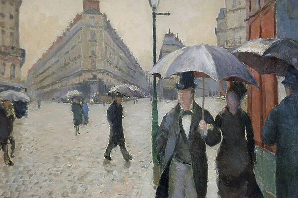 Gustave Caillebotte - Paris Street; Rainy Day, 1877