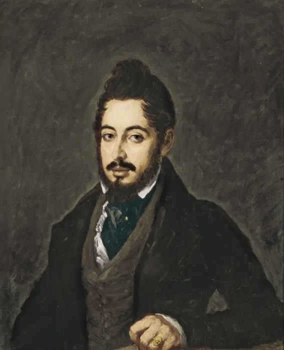 Framed Print : GUTIERREZ DE LA VEGA, Jos頨1791-1865). Portrait Framed Print : GUTIERREZ DE LA VEGA, Jos頨1791-1865). Portrait