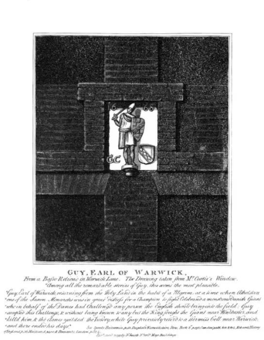 Framed Print : Guy Earl of Warwick Framed Print : Guy Earl of Warwick