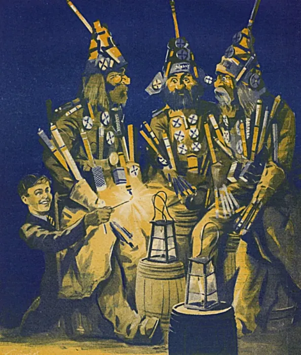 Framed Print : Guy Fawkes Night - lighting firework laden guys Framed Print : Guy Fawkes Night - lighting firework laden guys