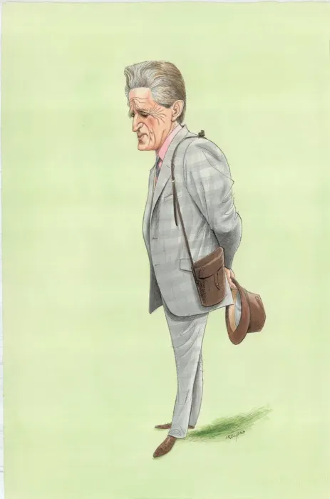Framed Print : Guy Harwood - Racehorse trainer Framed Print : Guy Harwood - Racehorse trainer
