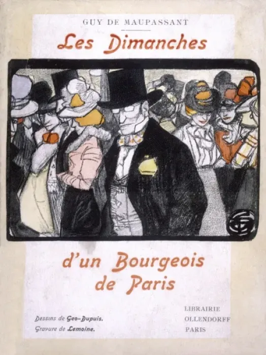 Framed Print : Guy De Maupassant / Book Framed Print : Guy De Maupassant / Book