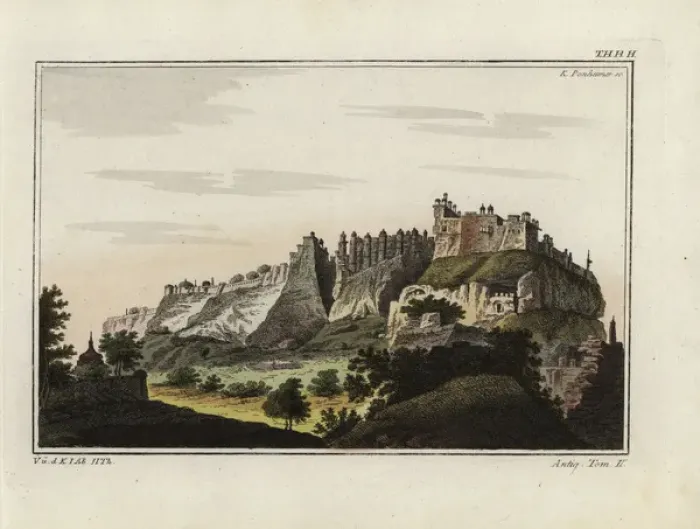 Framed Print : Gwalior Fort, Madhya Pradesh, India, 8th century Framed Print : Gwalior Fort, Madhya Pradesh, India, 8th century