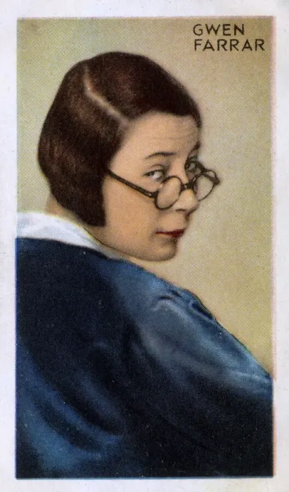 Framed Print : Gwen Farrar, English actress and singer Framed Print : Gwen Farrar, English actress and singer