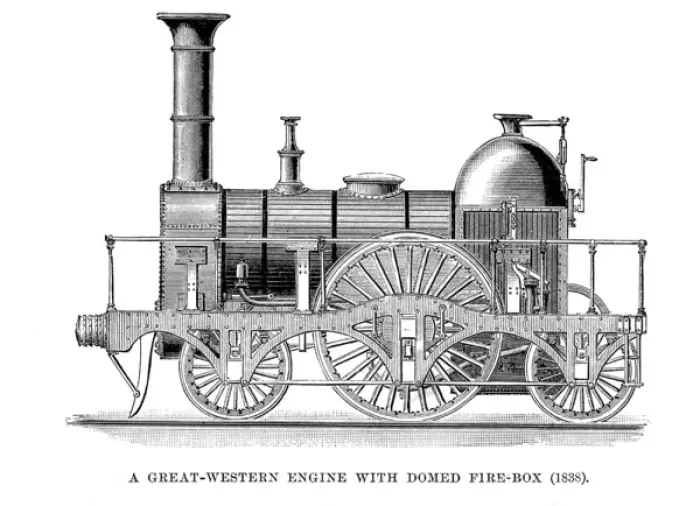 Framed Print : GWR LOCO 1838 Framed Print : GWR LOCO 1838
