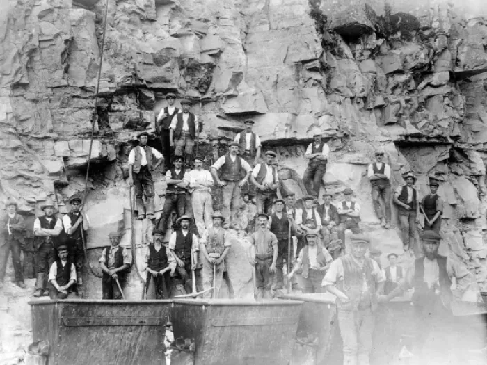 Framed Print : GWR navvies, Treffgarne, Pembrokeshire, South Wales Framed Print : GWR navvies, Treffgarne, Pembrokeshire, South Wales