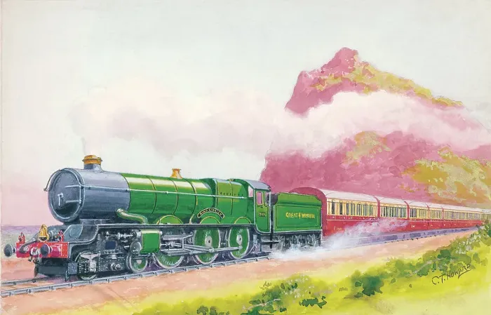 Framed Print : GWR No. 6000 King George V with the Torbay Express Framed Print : GWR No. 6000 King George V with the Torbay Express