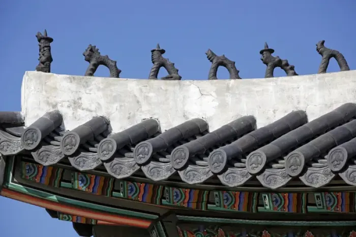 Framed Print : Gyeongbokung Palace in Seoul, South Korea Framed Print : Gyeongbokung Palace in Seoul, South Korea