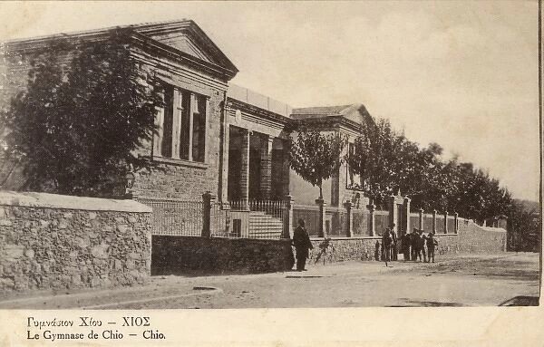 The Gymnasium at Chios Town, Chios, Greece
