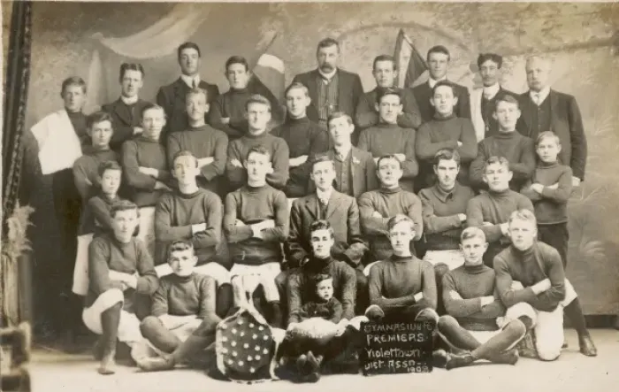 Framed Print : Gymnasium FC 1908 Framed Print : Gymnasium FC 1908
