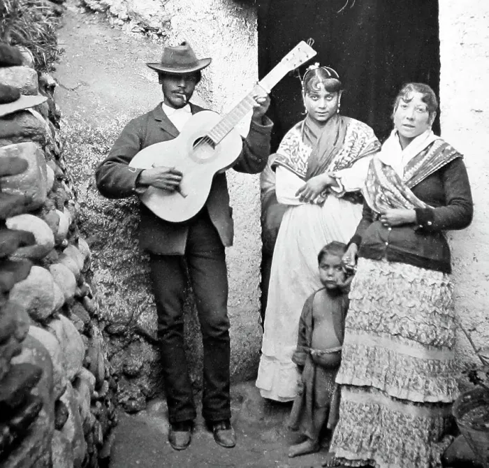 Framed Print : gypsies granada spain Framed Print : gypsies granada spain