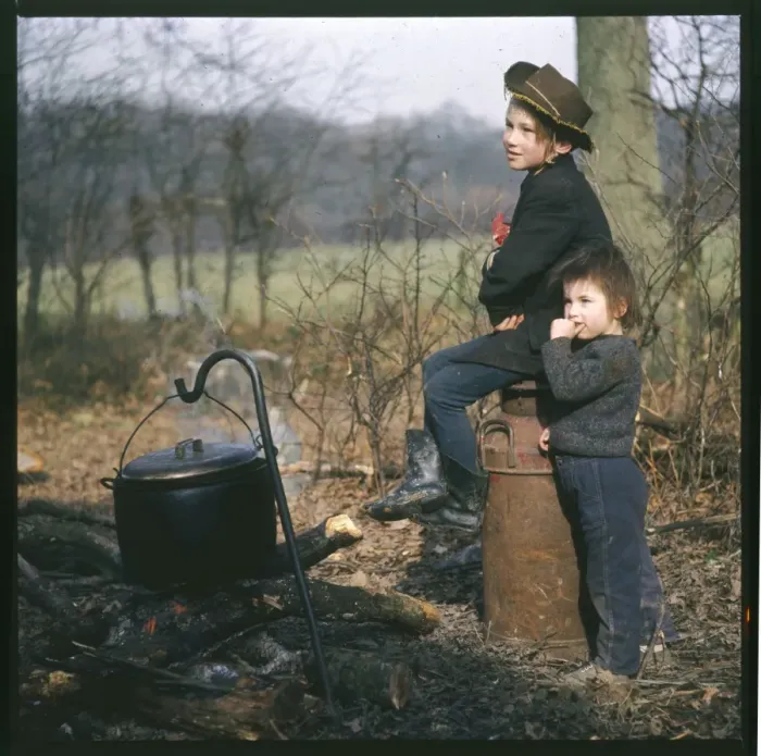 Framed Print : Two Gypsy Children Framed Print : Two Gypsy Children