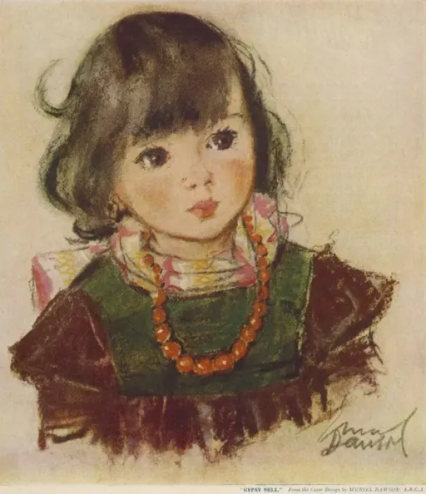 Framed Print : Gypsy Nell by Muriel Dawson Framed Print : Gypsy Nell by Muriel Dawson