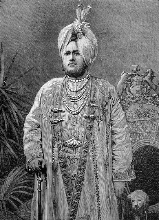 Framed Print : H. H. the Rajah of Kapurthala, 1893 Framed Print : H. H. the Rajah of Kapurthala, 1893