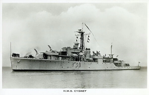 H. M. S. Cygnet - modified Black Swan-class sloop