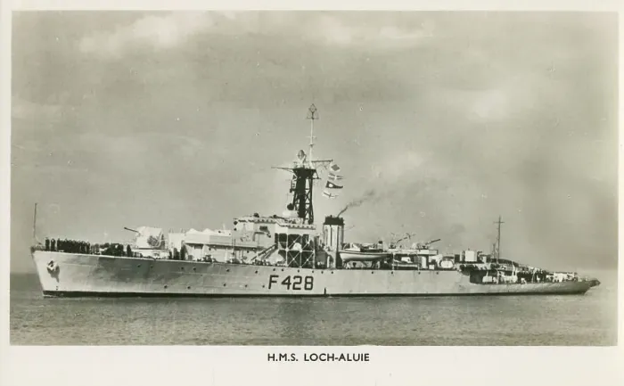 Framed Print : H. M. S. Loch Alvie (F428) - Royal Navy Loch-class frigate Framed Print : H. M. S. Loch Alvie (F428) - Royal Navy Loch-class frigate