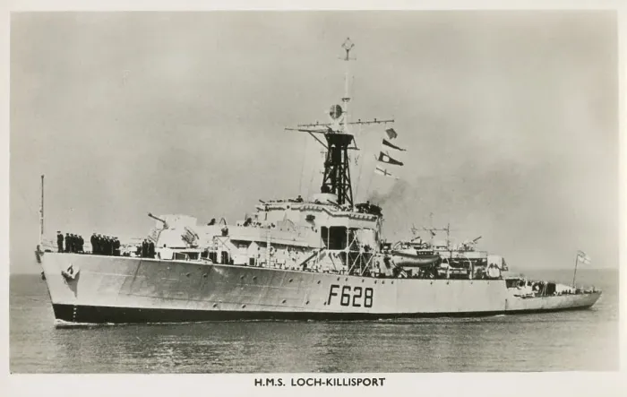 Framed Print : H. M. S. Loch Killisport - Royal Navy Loch-class frigate Framed Print : H. M. S. Loch Killisport - Royal Navy Loch-class frigate