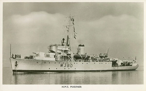 H. M. S. Mariner (M380) - Algerine-class minesweeper