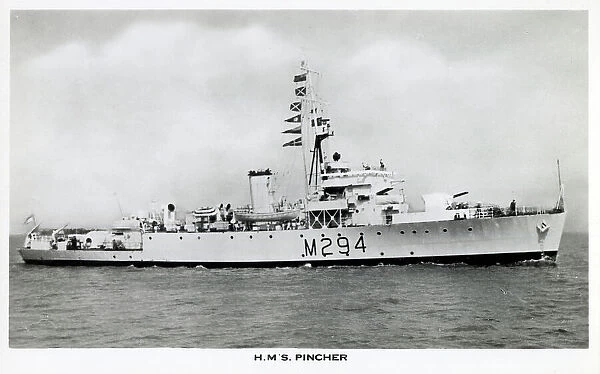 H. M. S. Pincher - Algerine-Class Fleet Minesweeper