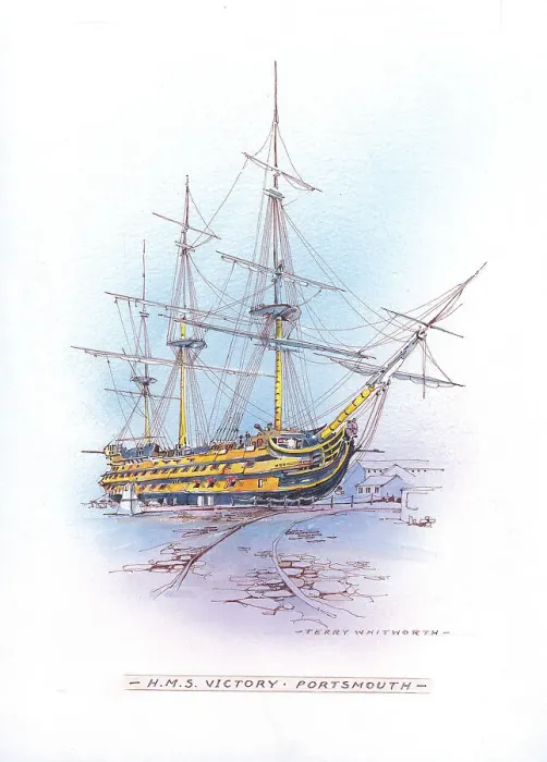 Framed Print : H. M. S. Victory, Portsmouth Framed Print : H. M. S. Victory, Portsmouth