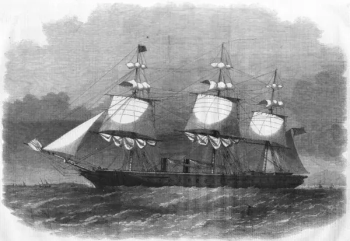 Framed Print : H. M. S. Warrior Framed Print : H. M. S. Warrior