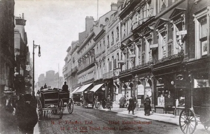 Framed Print : H P Truefitt Ltd, hairdressers, Old Bond Street, London W Framed Print : H P Truefitt Ltd, hairdressers, Old Bond Street, London W