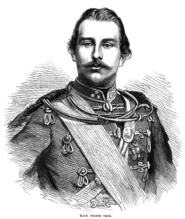 Framed Print : H. S. H. Prince Francis of Teck