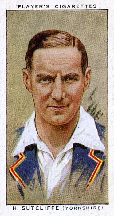 Framed Print : H Sutcliffe, Yorkshire County and England cricketer Framed Print : H Sutcliffe, Yorkshire County and England cricketer