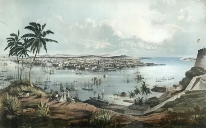 Framed Print : Habana, 1851 Framed Print : Habana, 1851