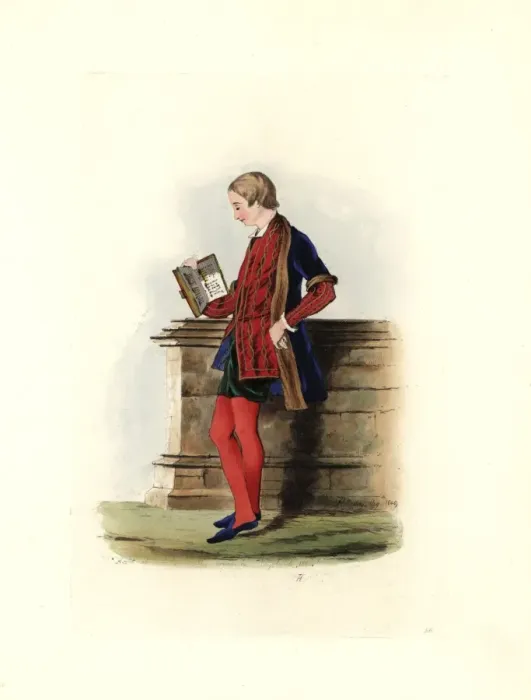 Framed Print : Habit of King Edward VI (1537-1553) Framed Print : Habit of King Edward VI (1537-1553)