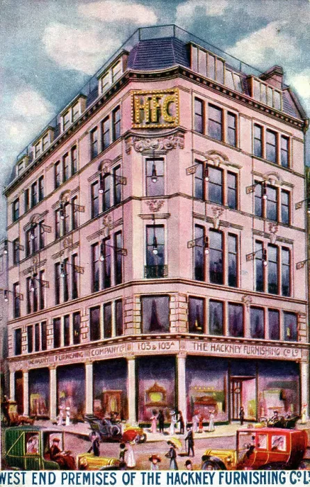 Framed Print : Hackney Furnishing Co. Ltd. - West End Premises Framed Print : Hackney Furnishing Co. Ltd. - West End Premises