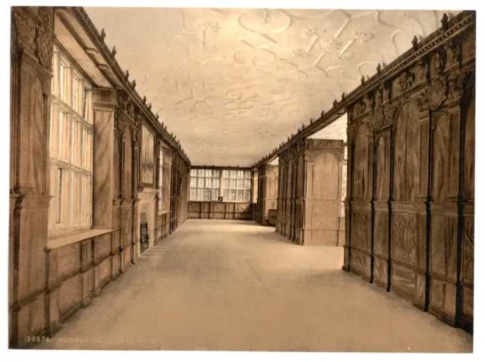 Framed Print : Haddon Hall, the ball room, Derbyshire, England Framed Print : Haddon Hall, the ball room, Derbyshire, England