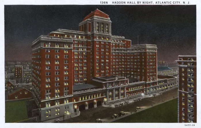 Framed Print : Haddon Hall by night, Atlantic City, New Jersey, USA Framed Print : Haddon Hall by night, Atlantic City, New Jersey, USA