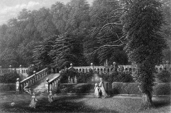 Haddon Hall  /  Terrace 1850