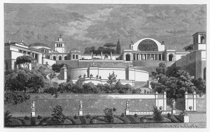 Framed Print : Hadrians Villa Framed Print : Hadrians Villa