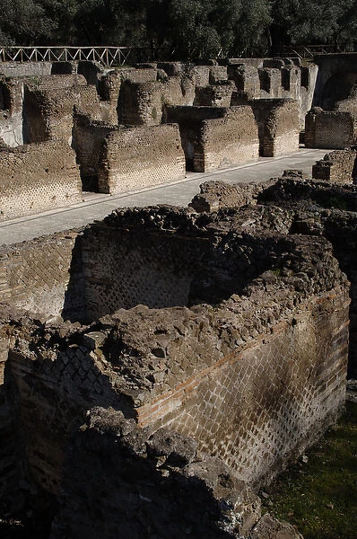 Hadrians Villa. Hospitalia. 2nd century. Italy
