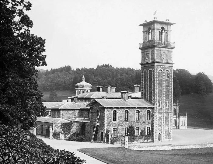 Framed Print : Hafod Hall near Aberystwyth, Wales Framed Print : Hafod Hall near Aberystwyth, Wales