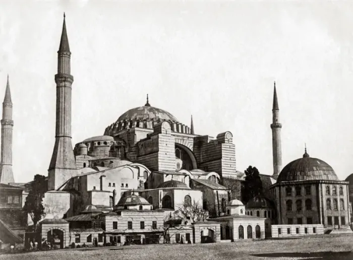 Framed Print : Hagia Spohia, Constantinople, (Istanbul) Turkey, circa 1880s Framed Print : Hagia Spohia, Constantinople, (Istanbul) Turkey, circa 1880s
