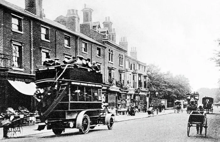 Framed Print : Hagley Road, Birmingham early 1900's Framed Print : Hagley Road, Birmingham early 1900's