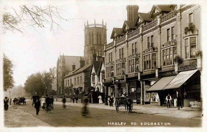 Framed Print : Hagley Road, Edgbaston, Birmingham Framed Print : Hagley Road, Edgbaston, Birmingham