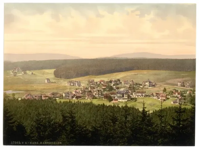 Framed Print : Hahnenklee, Hartz, Germany Framed Print : Hahnenklee, Hartz, Germany