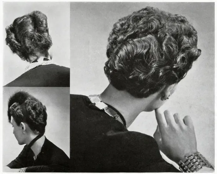 Framed Print : Hairstyles of 1938 Framed Print : Hairstyles of 1938